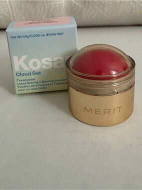 MERIT Flush Balm Cream Blush & Kosas Cloud Set 1.0g